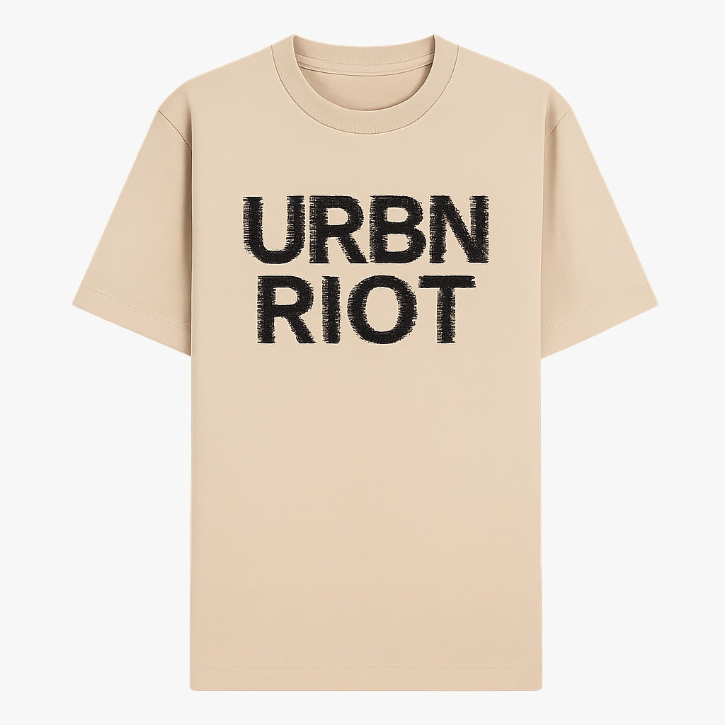 The URBN RIOT Scratch Logo Tee