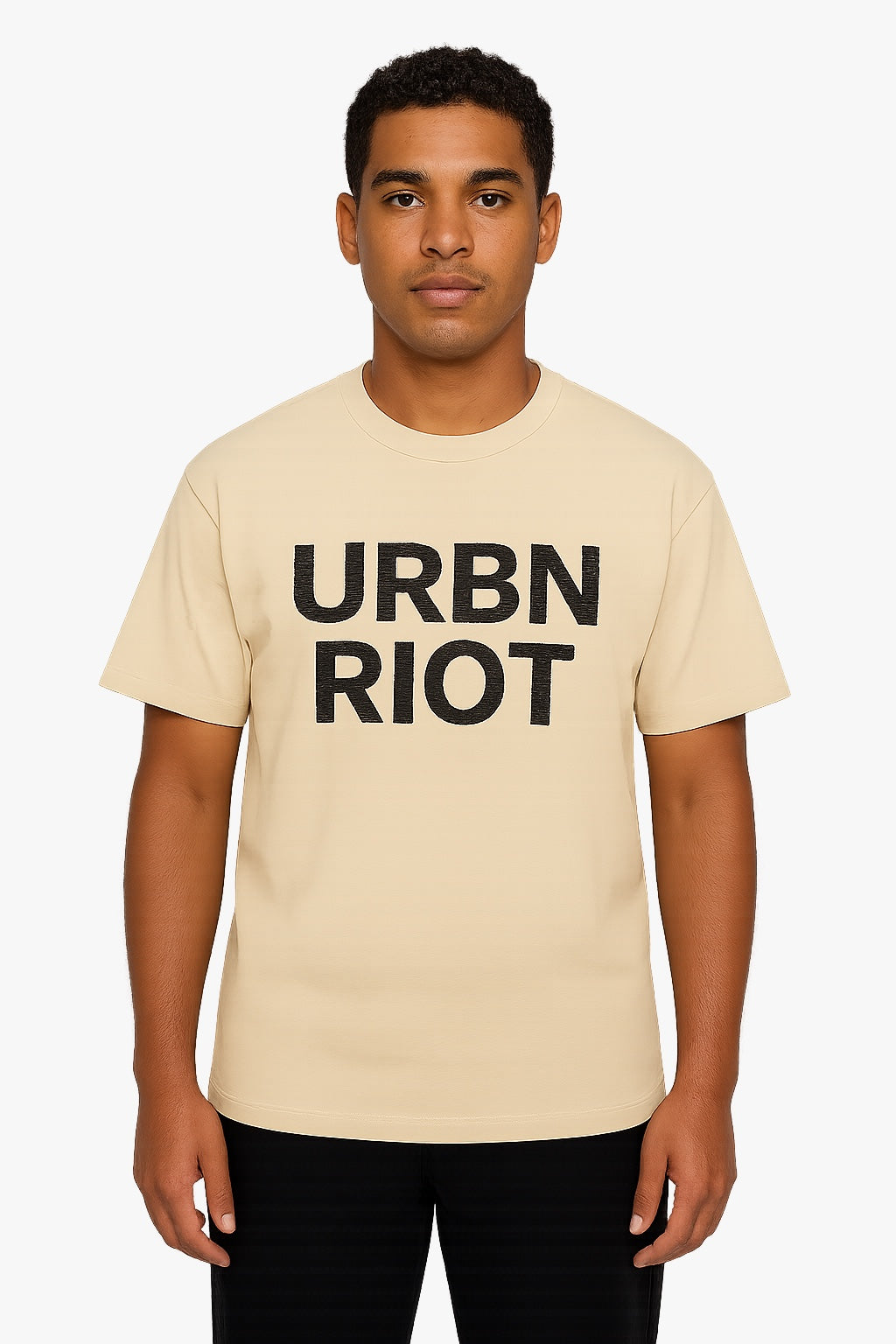 The URBN RIOT Scratch Logo Tee