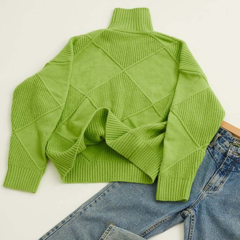 Cozy Knit Turtleneck Sweater – Denise Edition