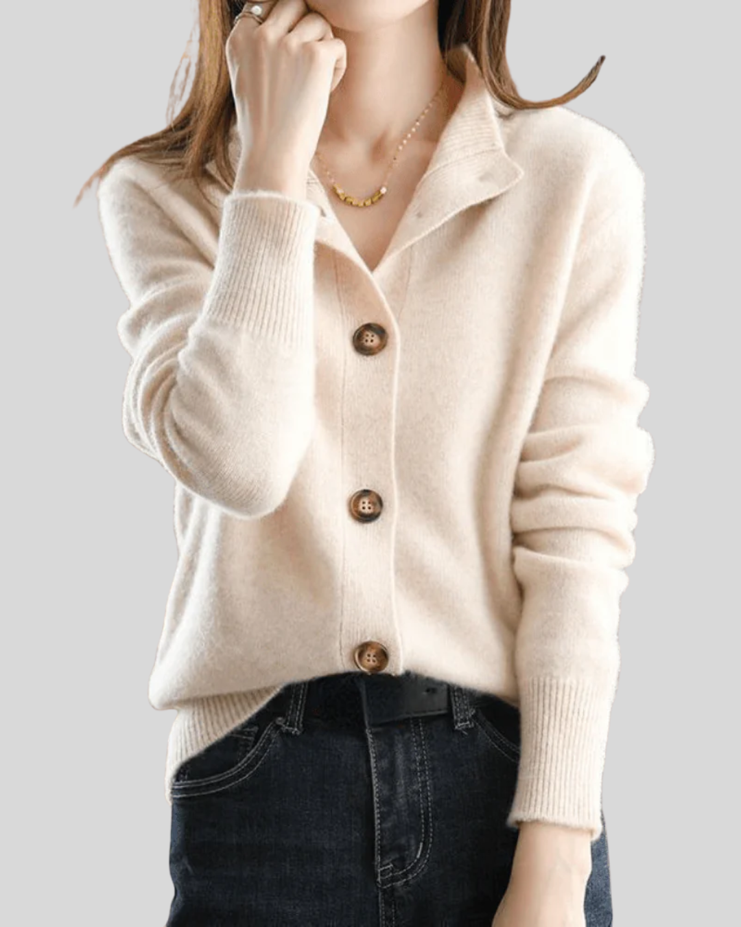 Vintage Charm Knitted Gilet