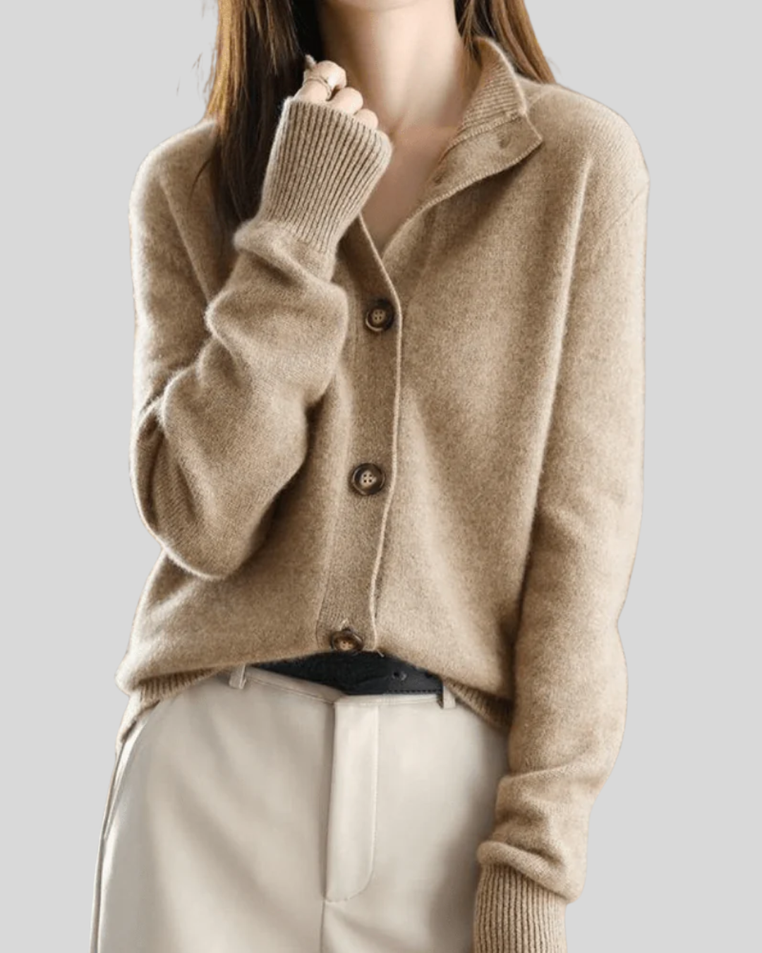 Vintage Charm Knitted Gilet