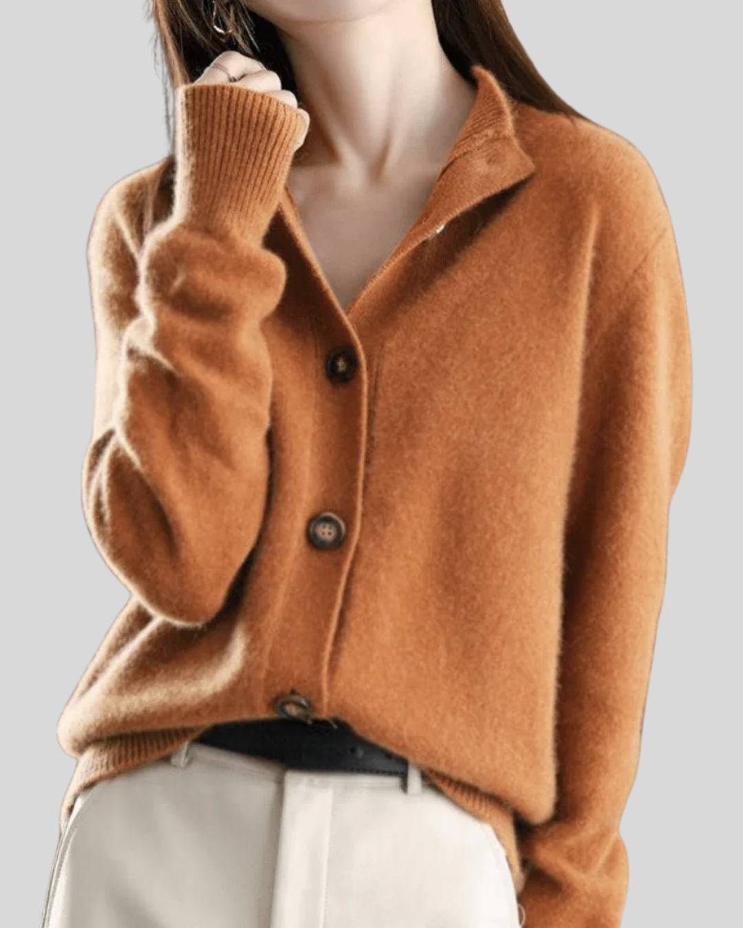 Vintage Charm Knitted Gilet
