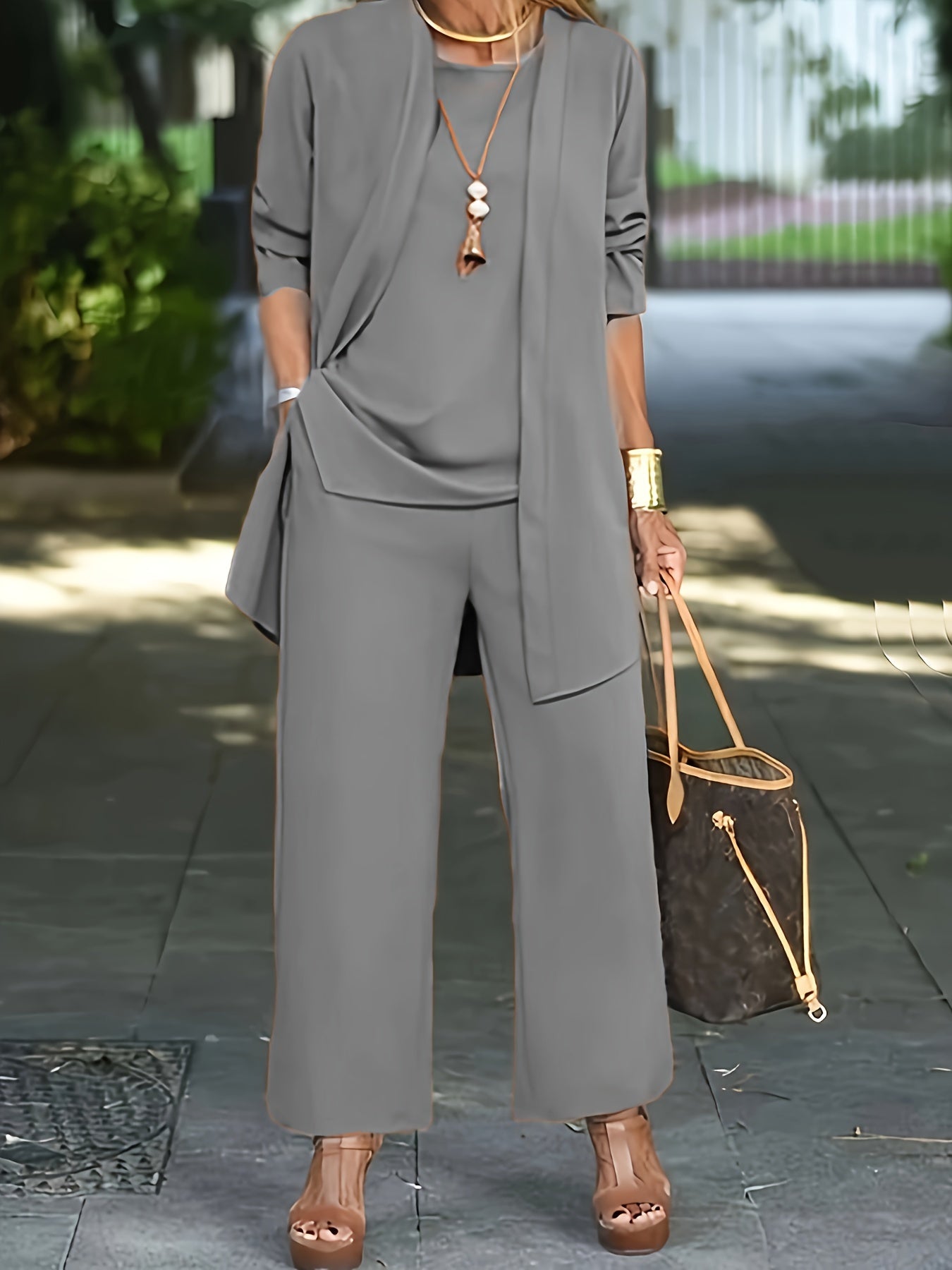 Serenade Tailored Three-Piece Set