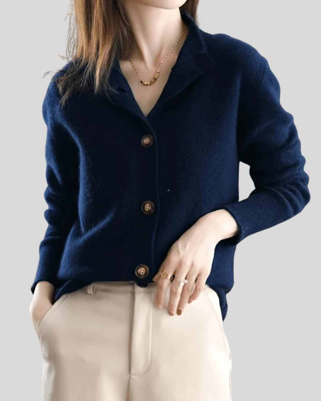 Vintage Charm Knitted Gilet