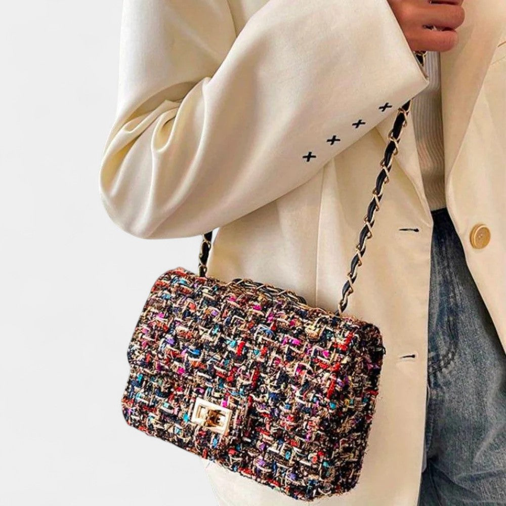 Nova Chic Leather Shoulder Bag