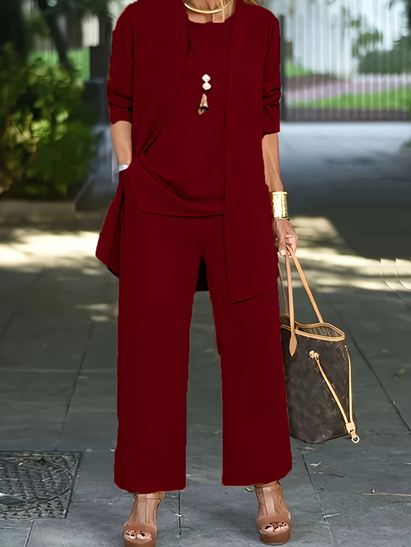 Serenade Tailored Three-Piece Set