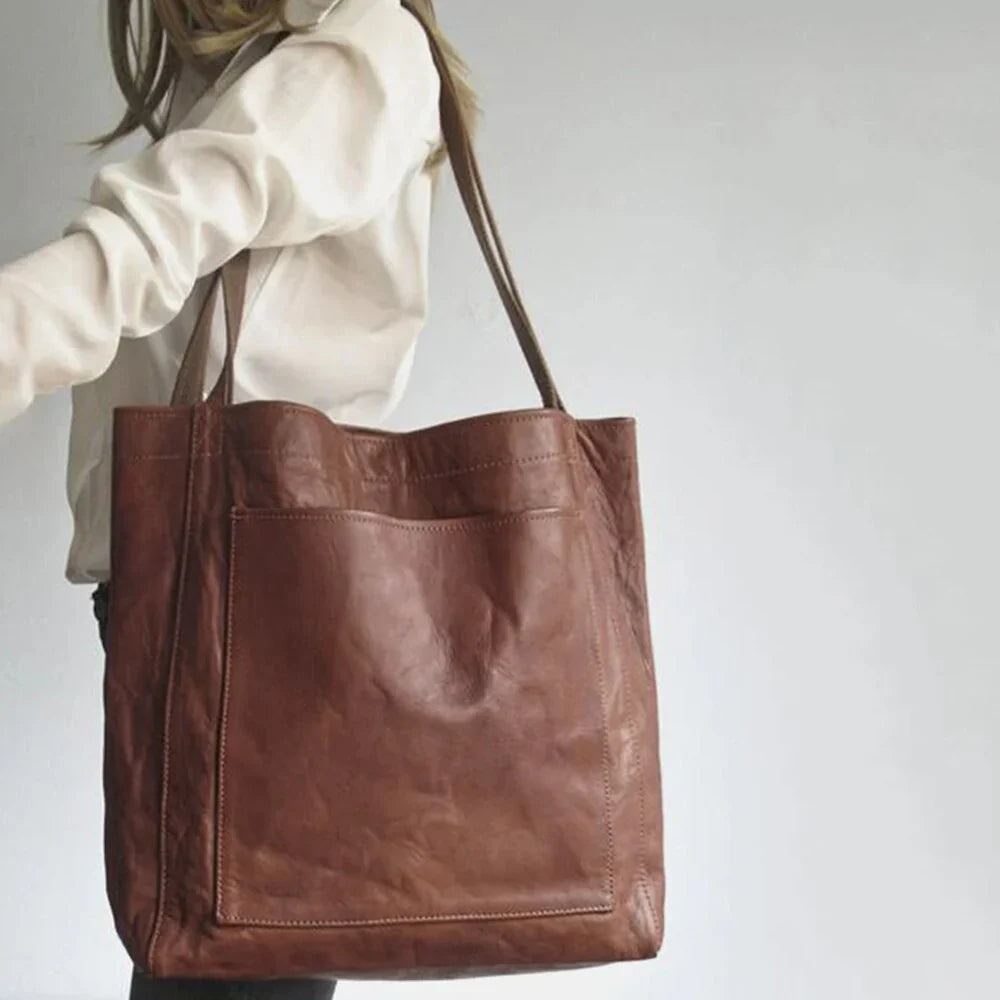 Serena Luxe Leather Handbag