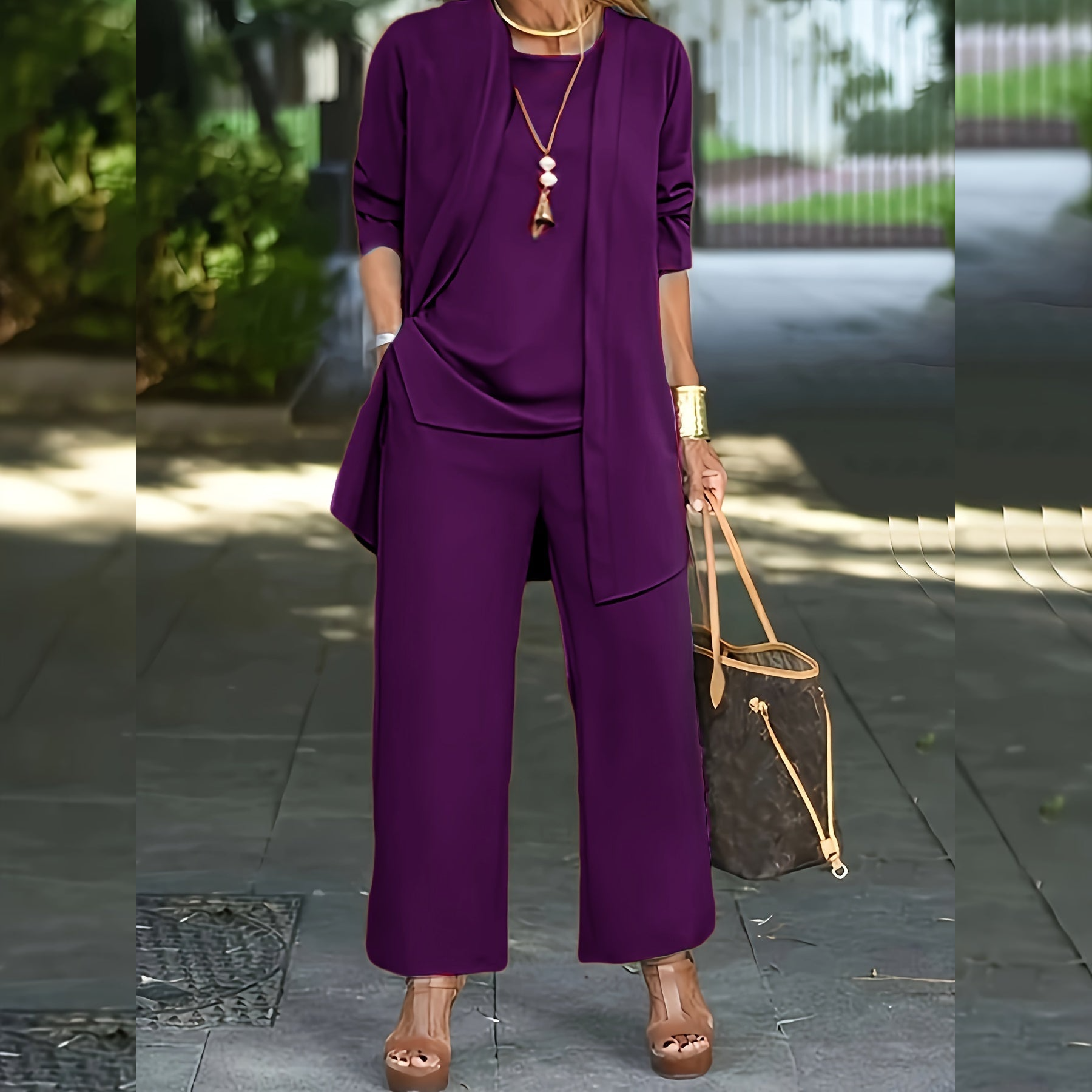 Serenade Tailored Three-Piece Set