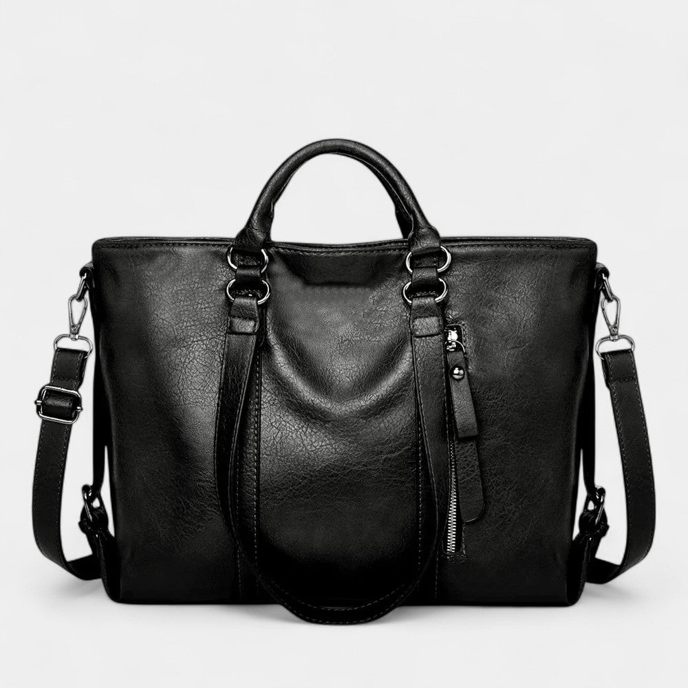 Seraphina Luxe Oversized Leather Tote