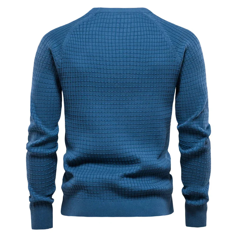 Urban Grid Knit Sweater