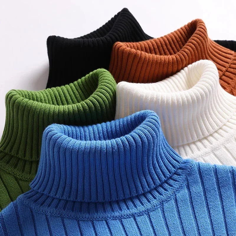 Everest Ribbed Turtleneck Sweater