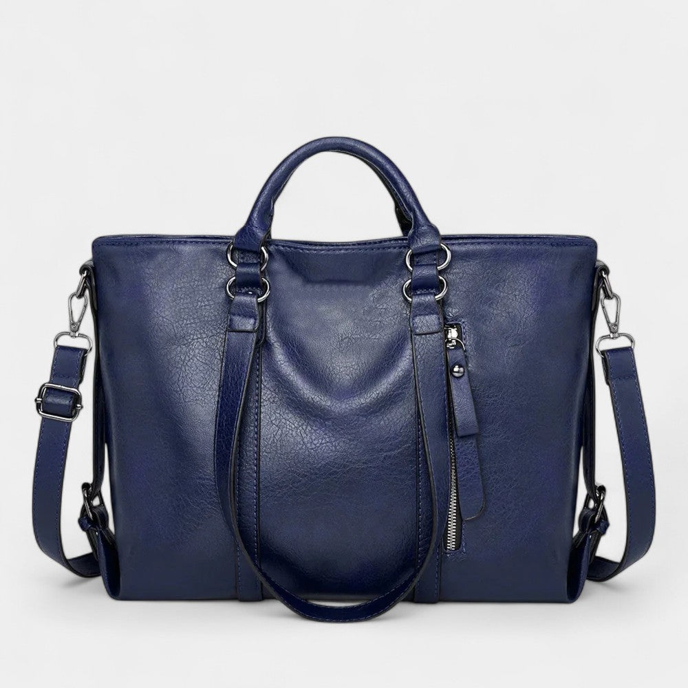Seraphina Luxe Oversized Leather Tote