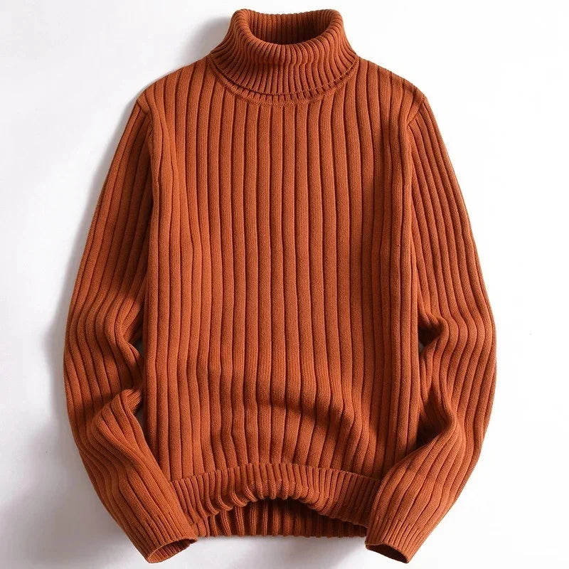 Everest Ribbed Turtleneck Sweater