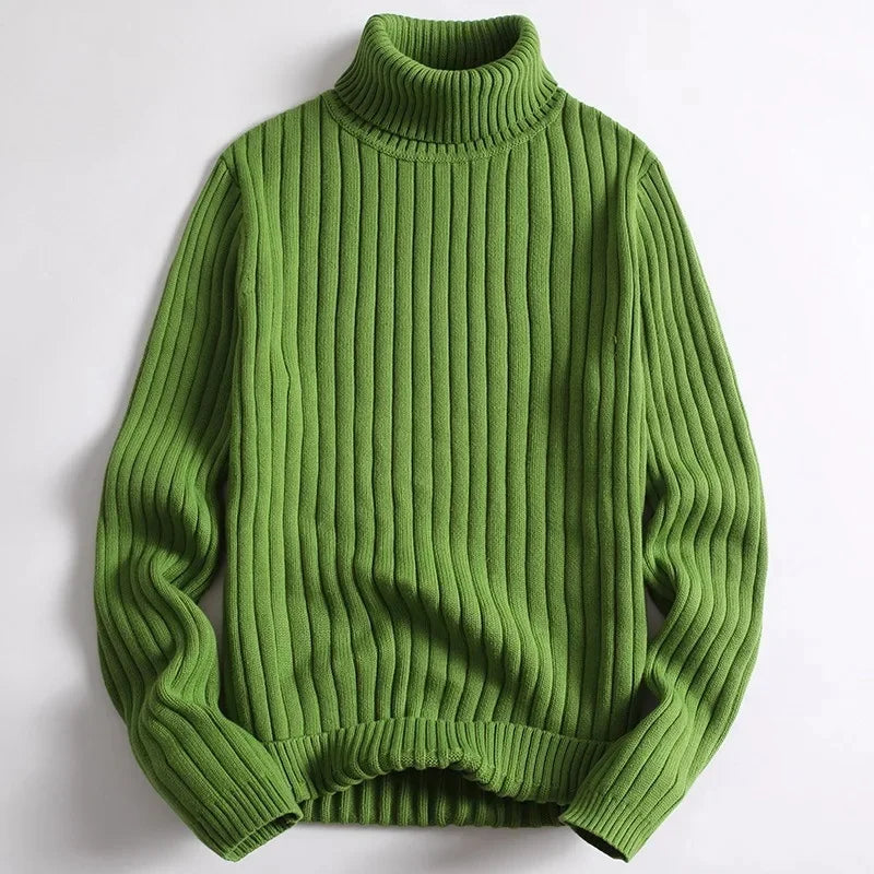 Everest Ribbed Turtleneck Sweater