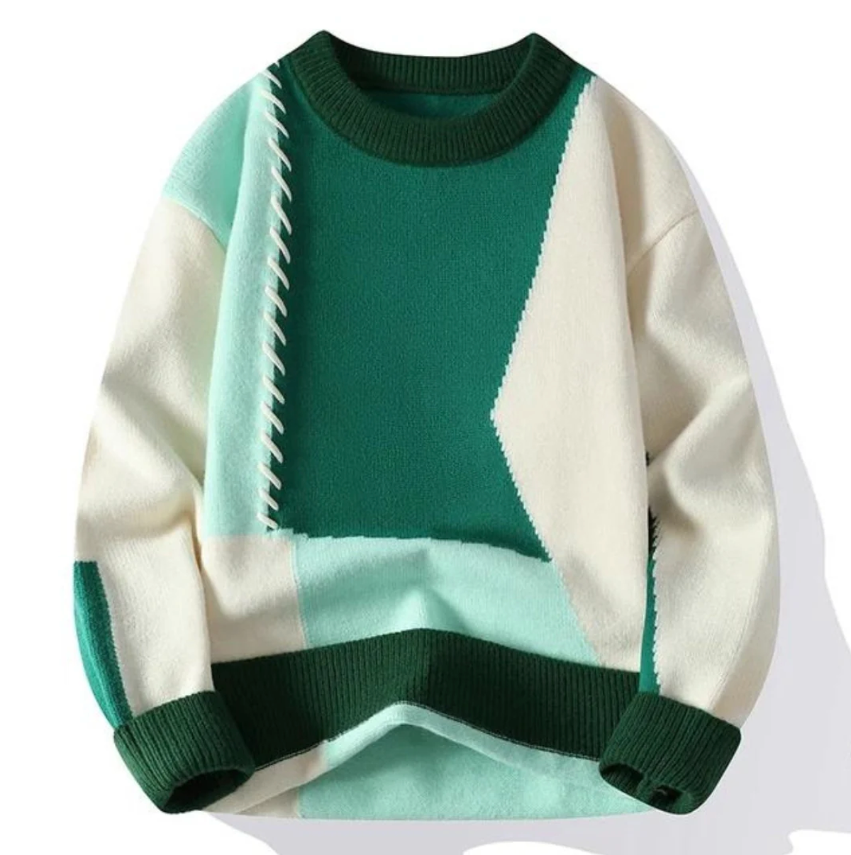Urban Patchwork Crewneck