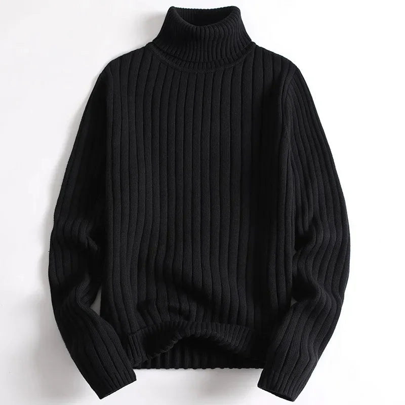 Everest Ribbed Turtleneck Sweater