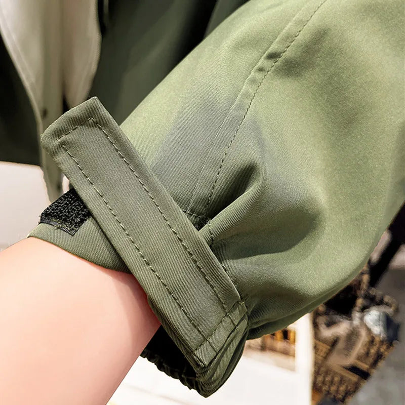Versatile Casual Parka Jacket