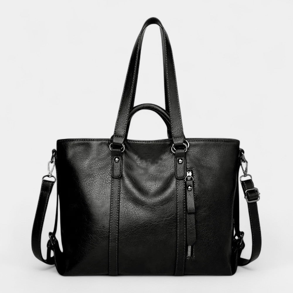 Seraphina Luxe Oversized Leather Tote