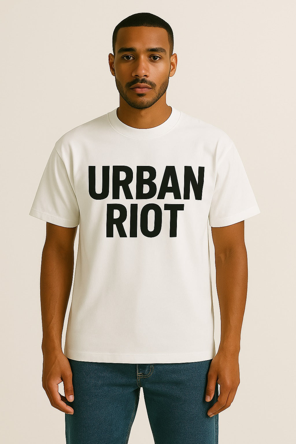 The URBN RIOT Stencil Statement Tee