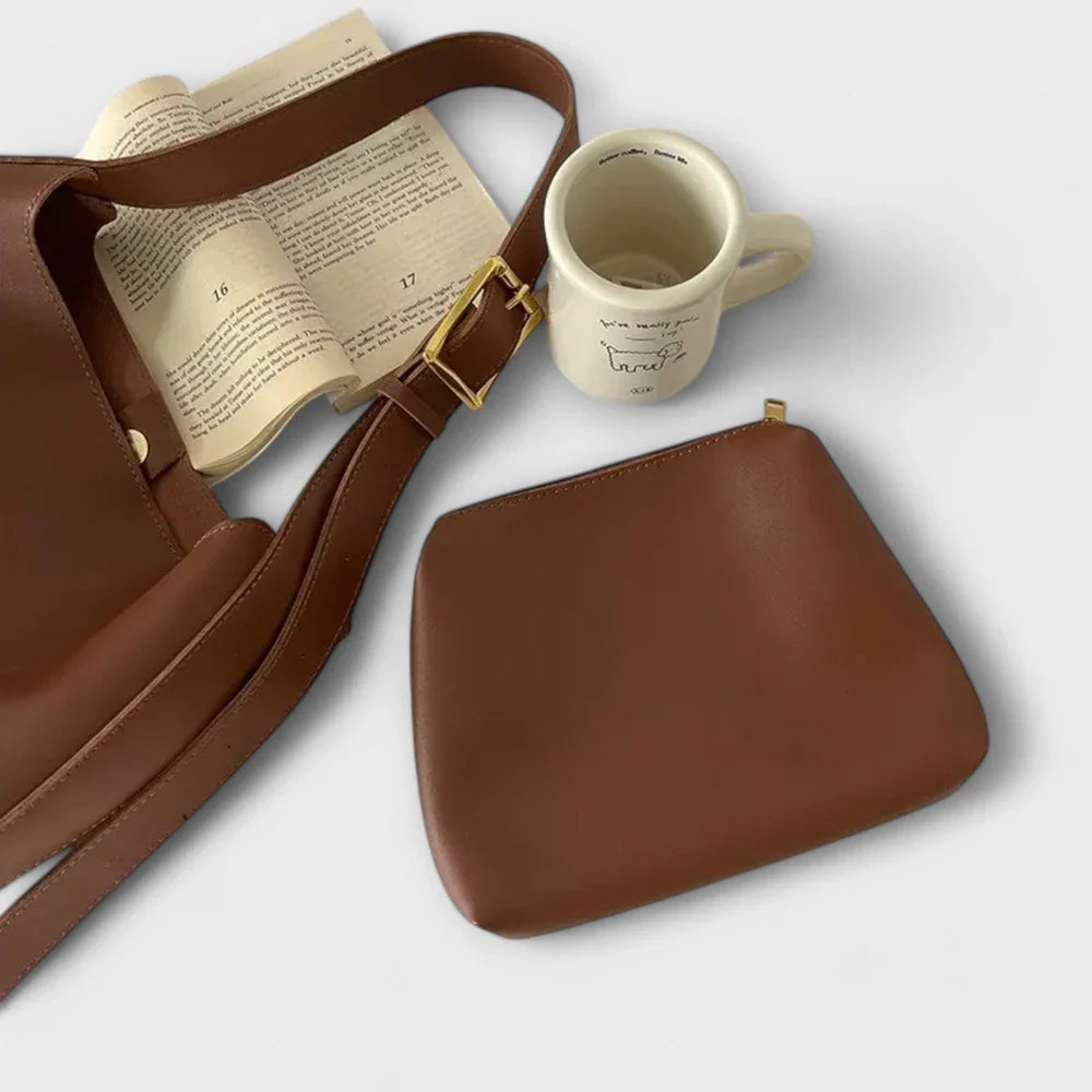 Serena Luxe Leather Handbag