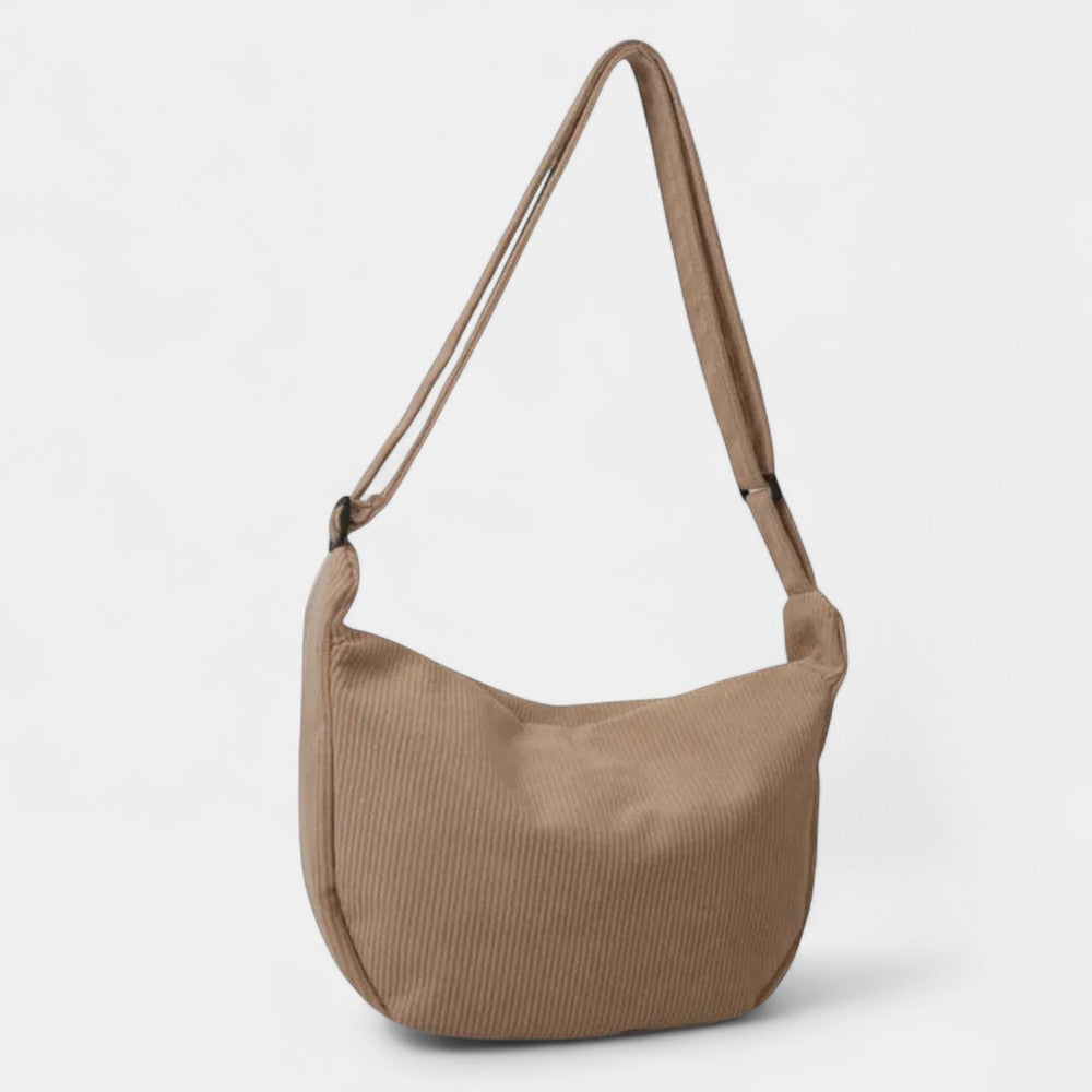 Aria Corduroy Shoulder Bag