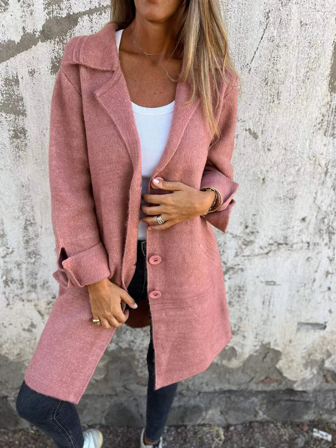 Elegant Tailored Blazer Jacket