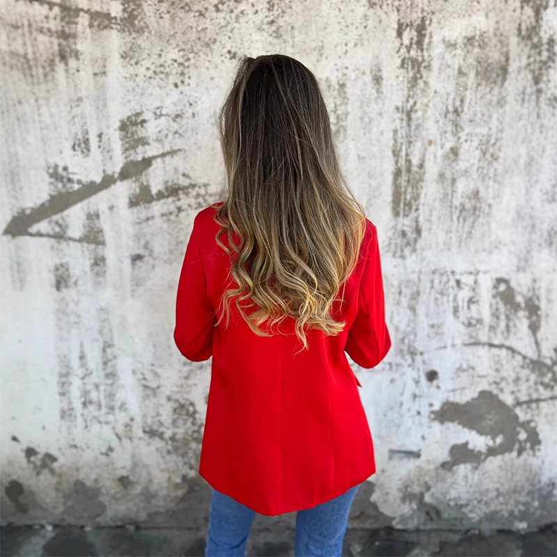 Reversible Leopard-Lined Blazer